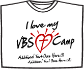 VBS camp t-shirts