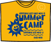 kids summer camp shirts