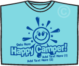 happy camper tshirt