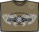 Winter retreat tees for Christian youth groups at www.churchtrends.com