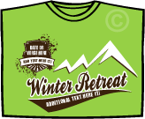 Winter retreat tees for Christian youth groups at www.churchtrends.com